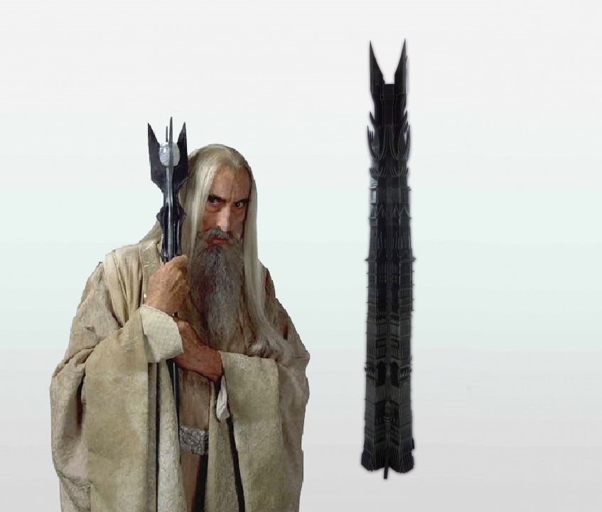 Tower of Orthanc - Saruman's Tower (From Lord of The Rings)