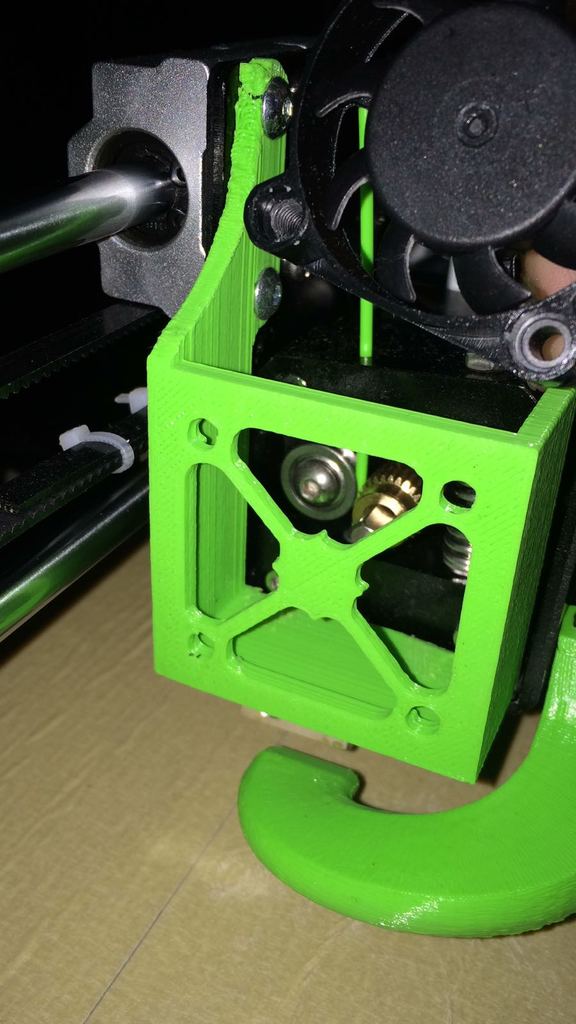 ANET A8 extruder fan mount