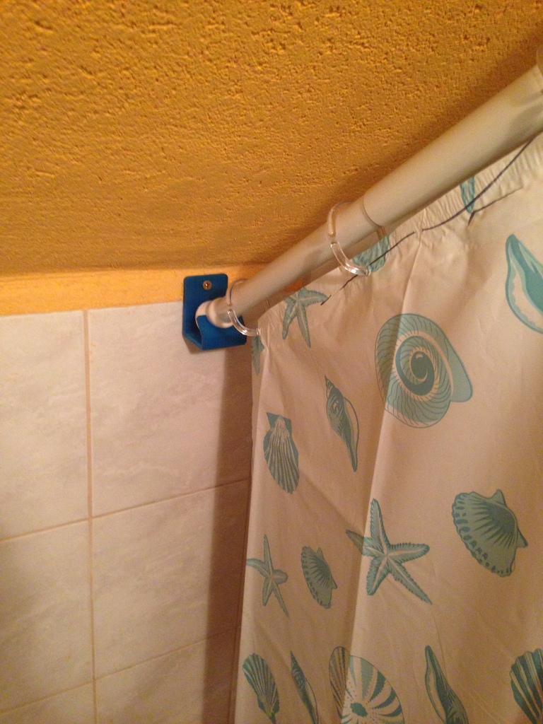 Holder for shower curtain