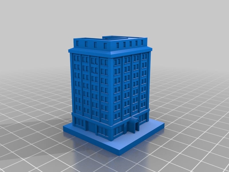 6mm - Modular SimCity Buildings ( Dense Residentials ) 