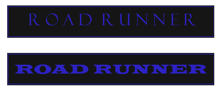 Roadrunner rear badge