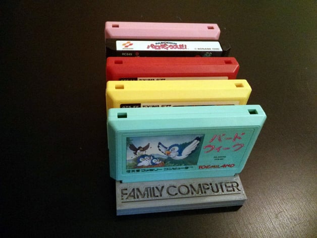 Famicom cartridge holder