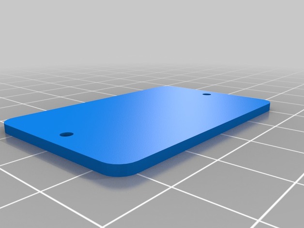 Adafruit's ButtonPad Rev C 3D model