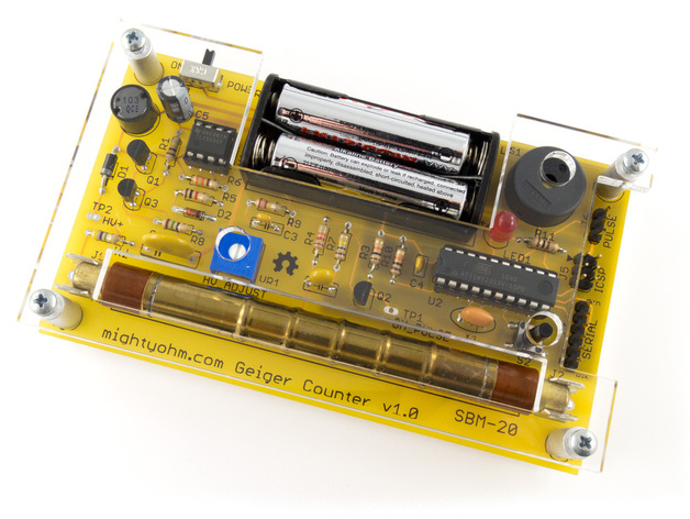 Case for the MightyOhm Geiger Counter Kit