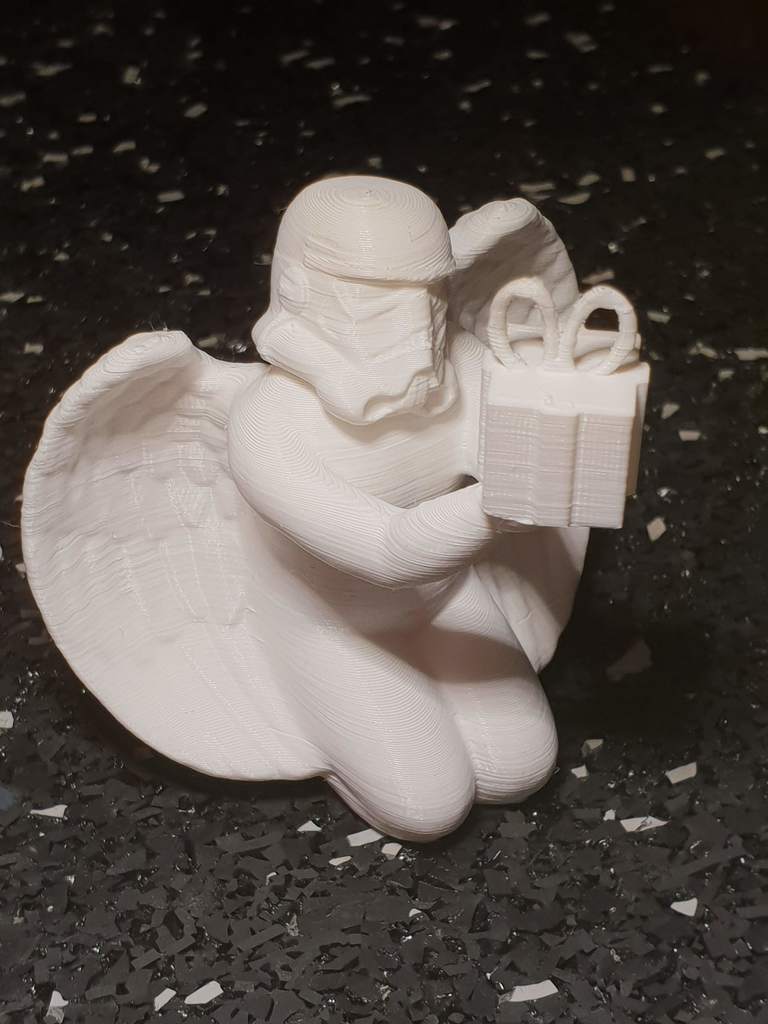 StormTrooper angel with gift