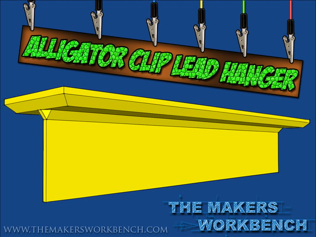 Alligator Clip Lead Hanger