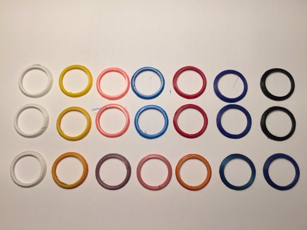 Color Marker Rings for Philips Sonicare Toothbrush