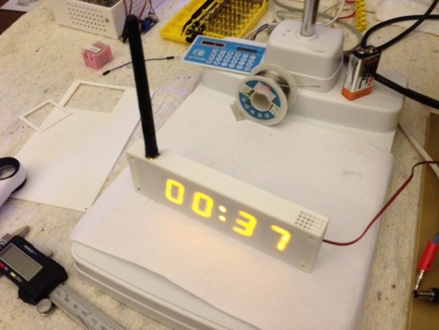 Stateless clock with instant time sync and with sensors integrated with vera from micasaverde