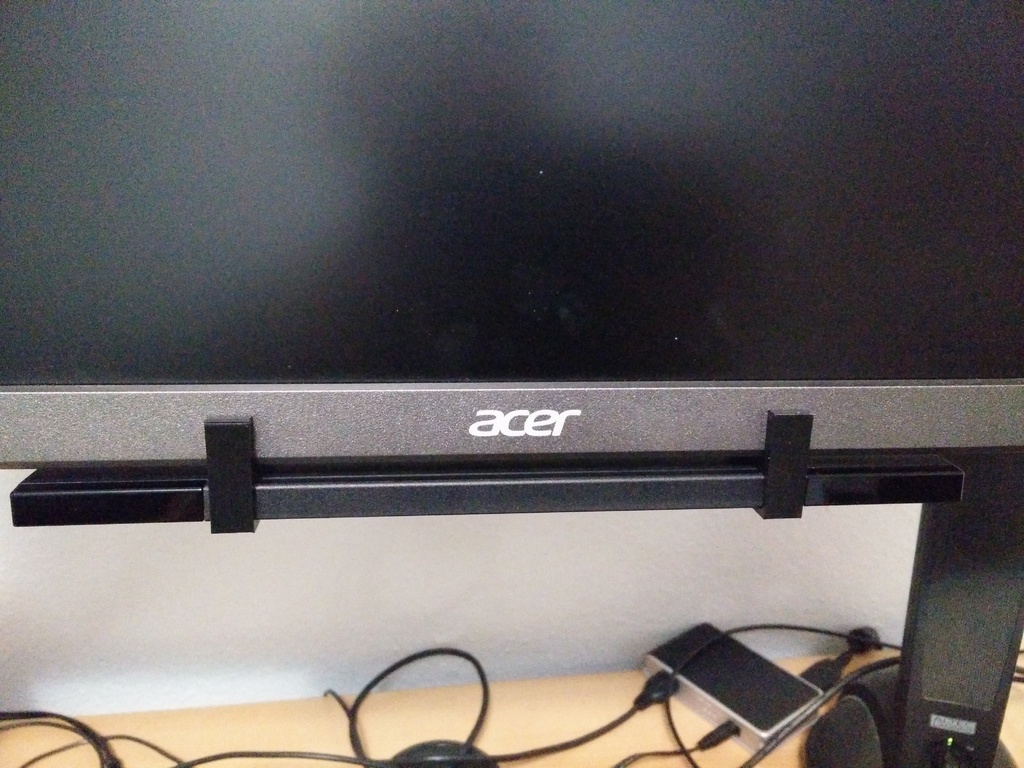 Wii Sensor Bar Mount for Acer B236HL Monitor