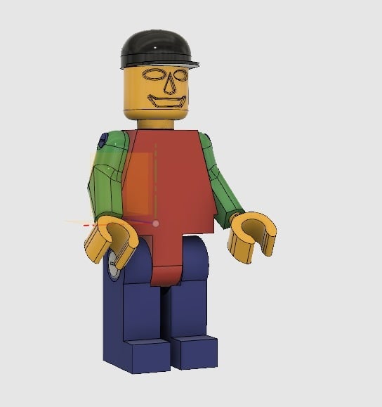 Giant Lego -like guy