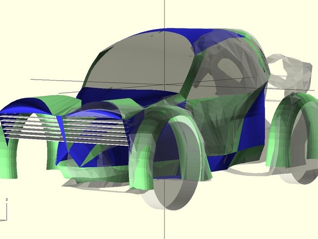Python OpenSCAD 3D Spline Surface Creator