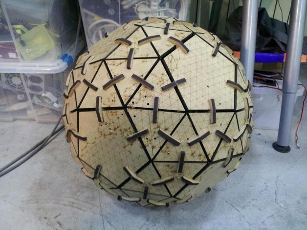 Snub Dodecahedron Globe