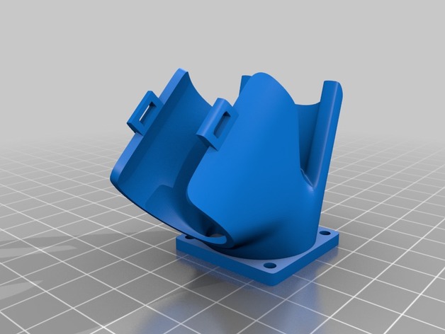 2-in-1 fan duct: extruder and filament cooler for Prusa i3 Steel (3D-Diy)