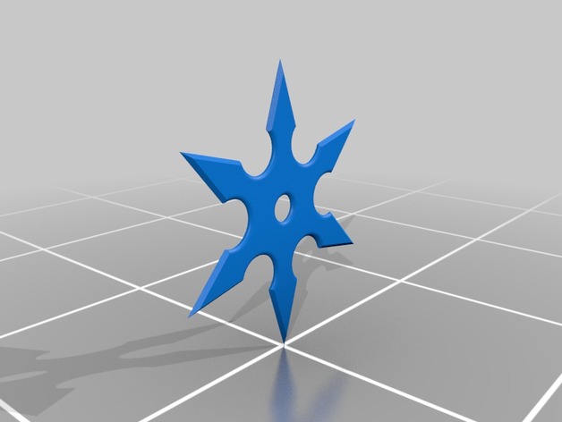 6 pointed throwing star