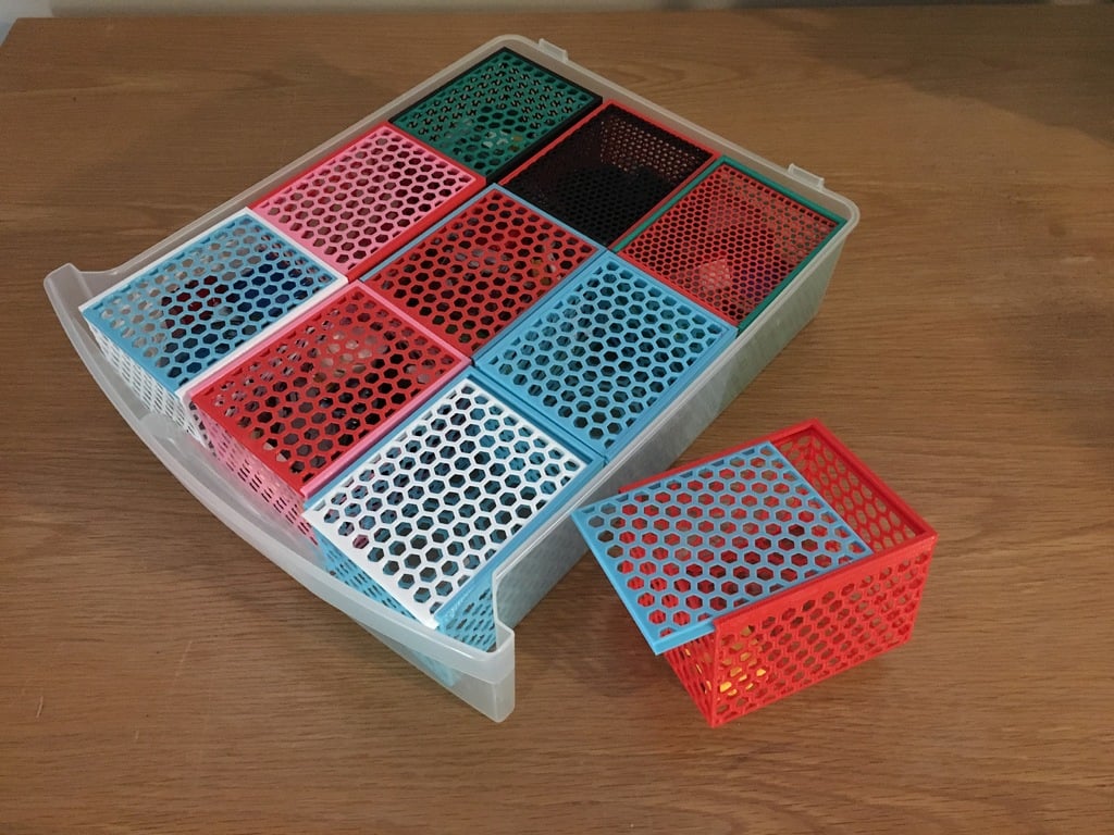 Honeycomb utility box