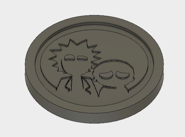 Rick and Morty Coaster