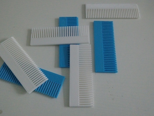 Comb for 3d printing