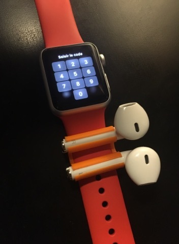 Support Padear Mini X1 pour Apple Watch 38mm