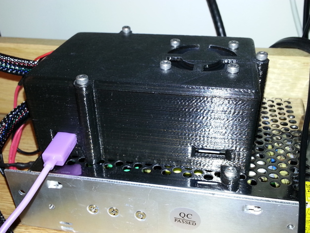 Printrboard Case Modified To Mount On Qu Bd Onetwo Up Psu By Ddegonge888 Thingiverse 7448