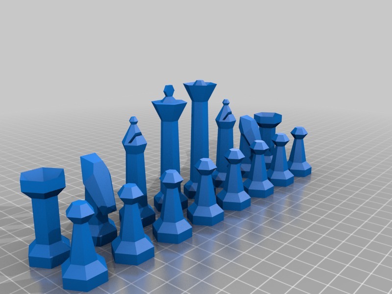 Parametric chess set