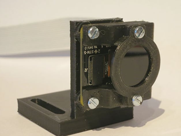 Raspberry Pi Camera v2.1 stand with filter holder
