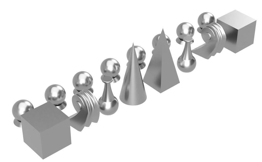 Man Ray-Inspired Chess Set