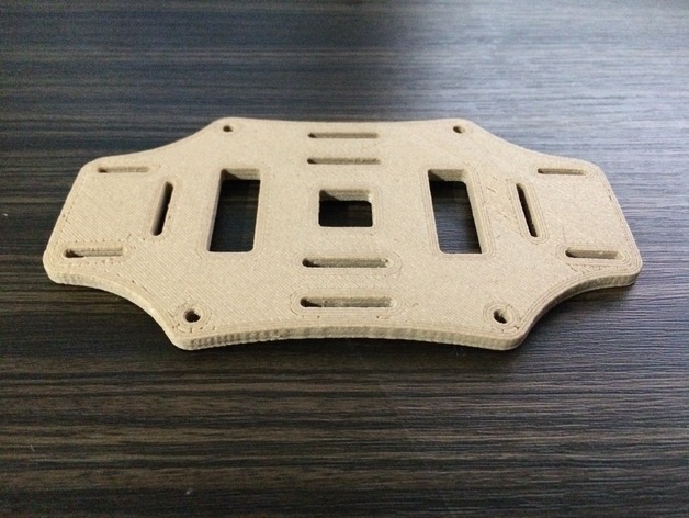 Double Thickness Quadcopter Bottom Plate