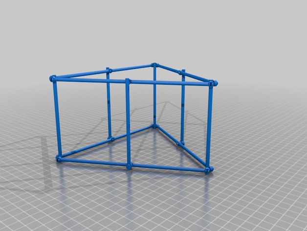 Collapsible Triangle Container (Display Model)