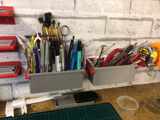 Small tool storage boxes