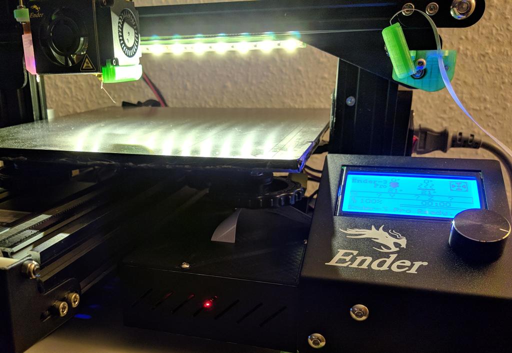 Ender 3 (Pro) - Raspberry Pi Model B+ Case for OctoPrint with Relay Control