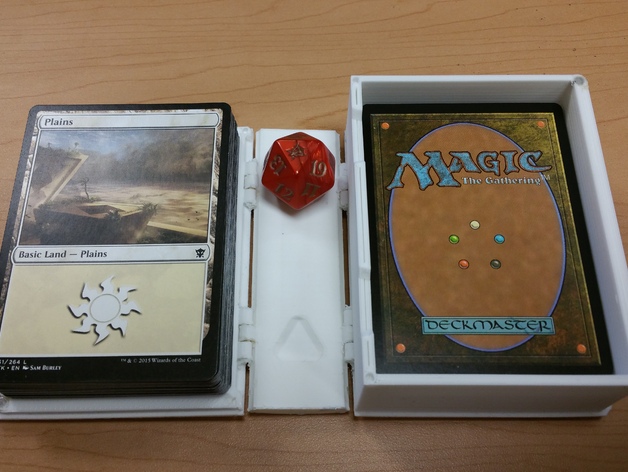 MTG - Magic the Gathering 75 Card Box and Magic the Gathering 100 Card Sleeved Box