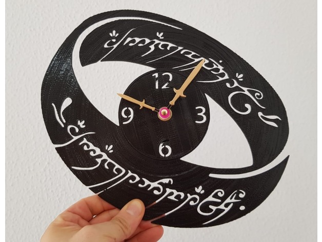Reloj Vinilo The Lord Of The Rings