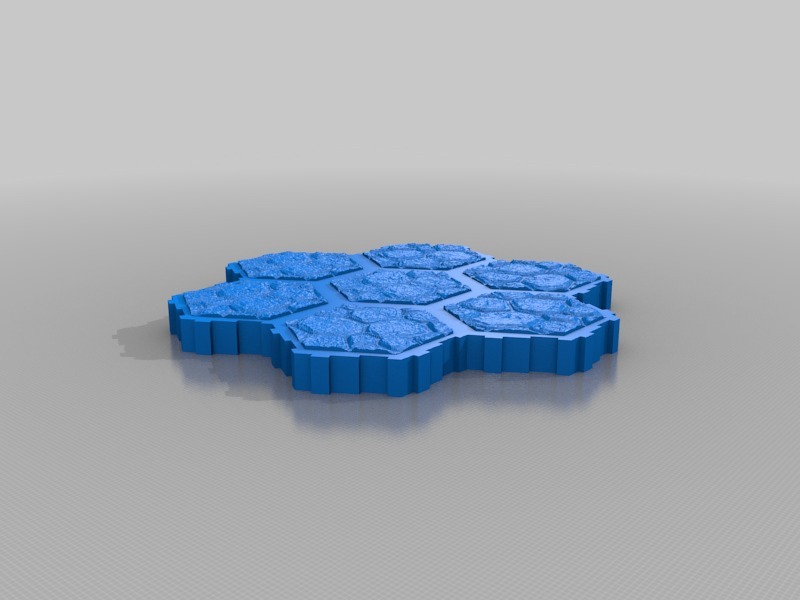 Block6 Hex Tile Stone