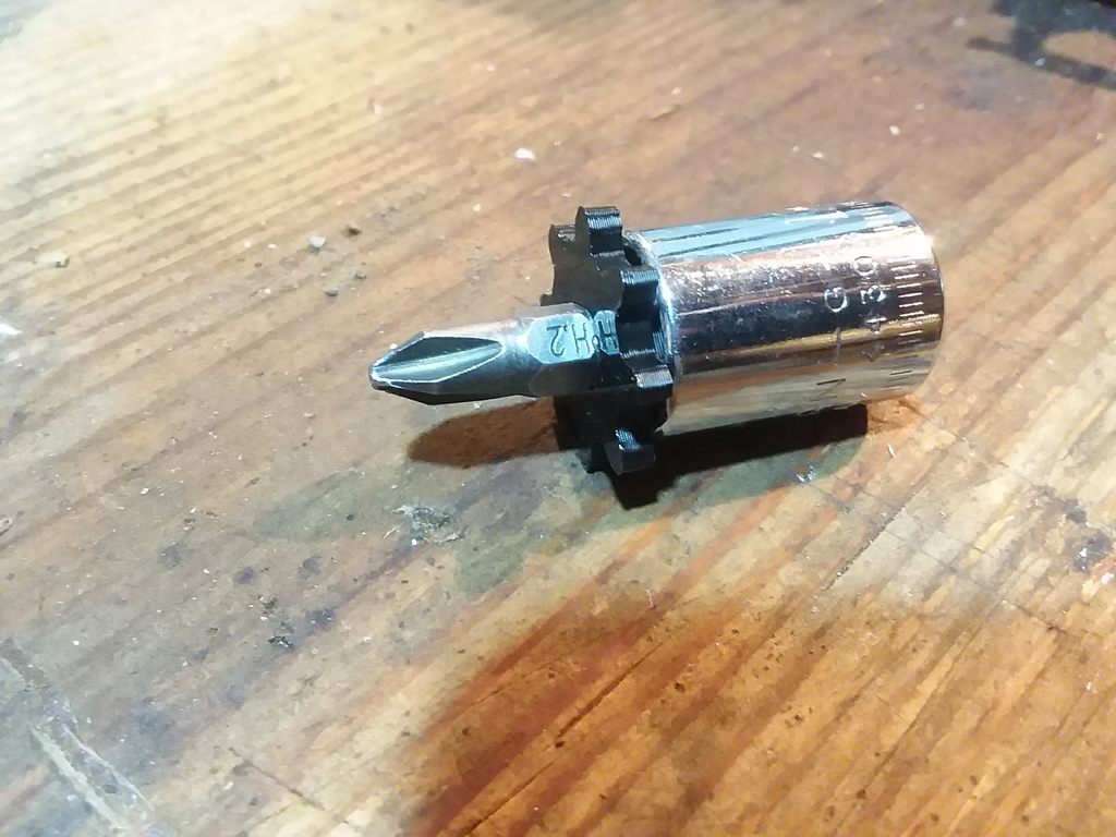 1/4" hex bit adapter 12mm