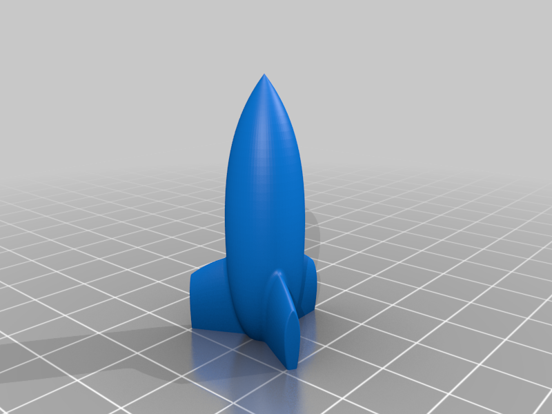 Rocket (vase mode test print)