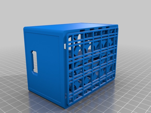 Stackable Storage Box Beer Crate By Properprinting Thingiverse