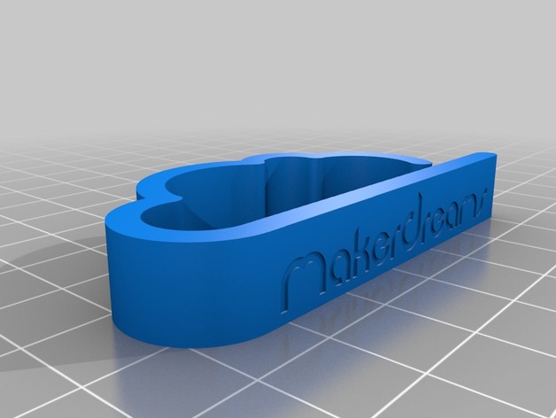 MakerDreams 3Dpritner logo cloud