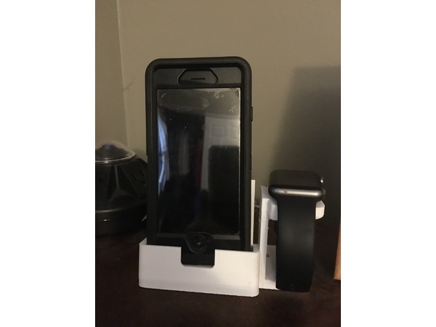 iPhone 6 Otterbox with Apple Watch Stand