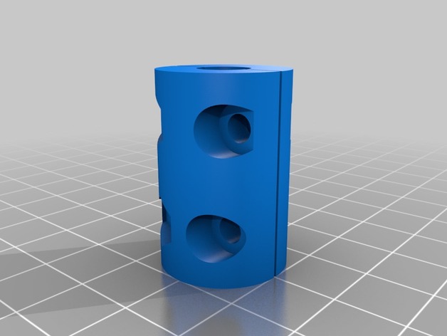 Z-axis coupler (stepper and threaded rod coupling)