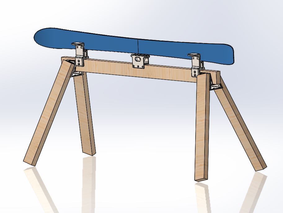 Ski Vise / Work Bench (2x4) adapted
