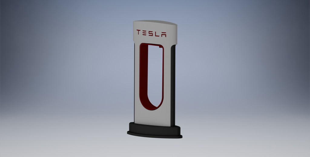 Tesla Supercharger Phone Charger
