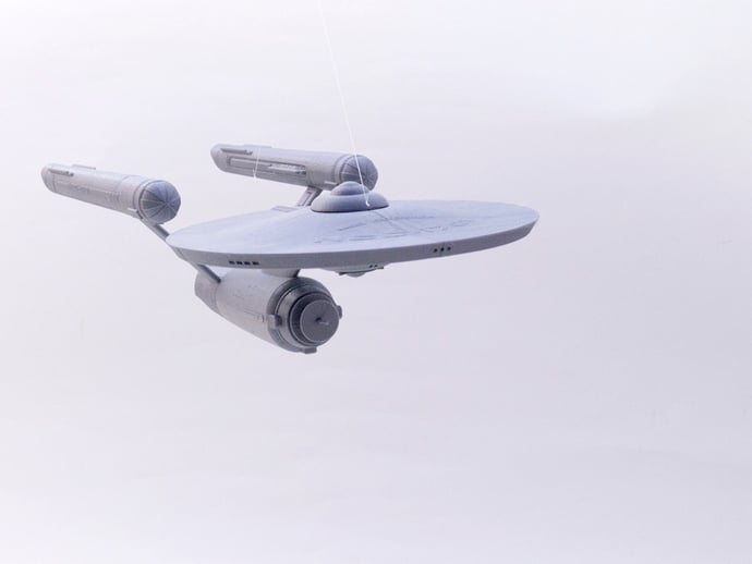 Enterprise 1701 Modular Snap-Fit Model