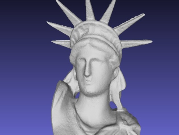 Statue of Liberty Enlightening the World bust