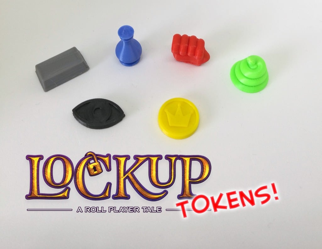 Lockup - Roll Player: Upgrade Tokens (Boardgame)