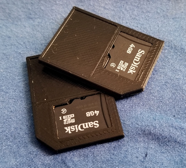 micro SD to SD storage