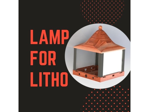 Lamp For Lithophane Photography