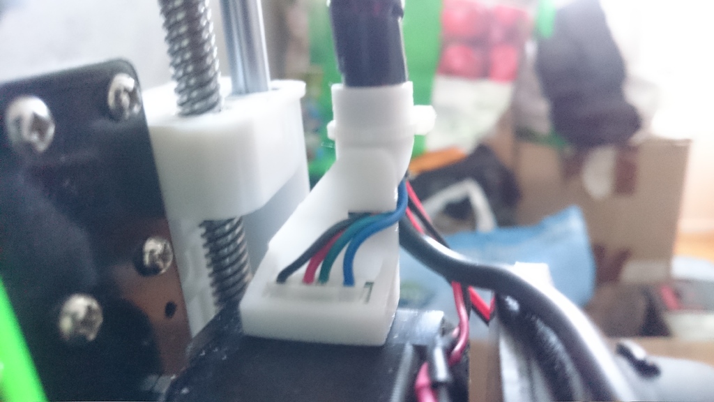 Anet A8 - Extruder Wires clamp