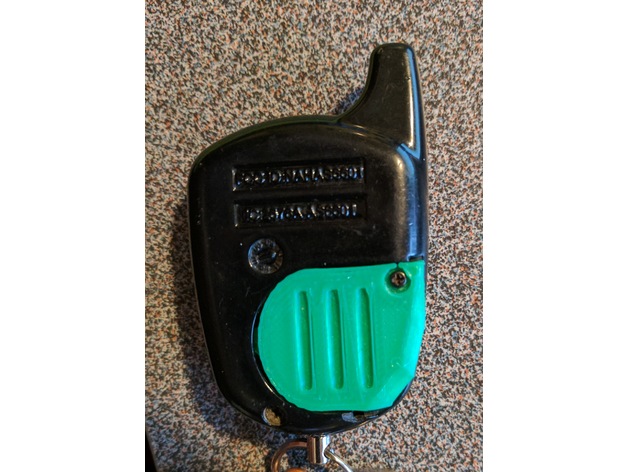 Car Alarm Transmitter Battery Door