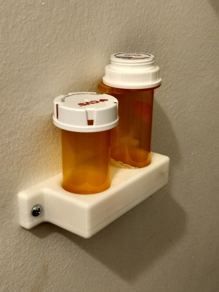Prescription Bottle Shelf