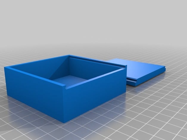Simple sliding box